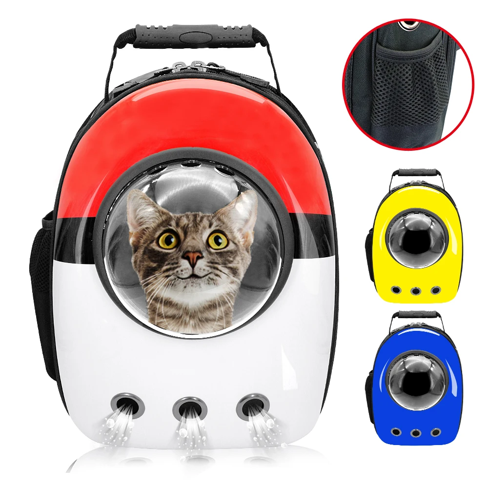 

Astronaut Cat Carrier Portable Pet Carrying Travel Bag Breathable Space Capsule Transparent Pet Carrier Bag Dog Cat Backpack