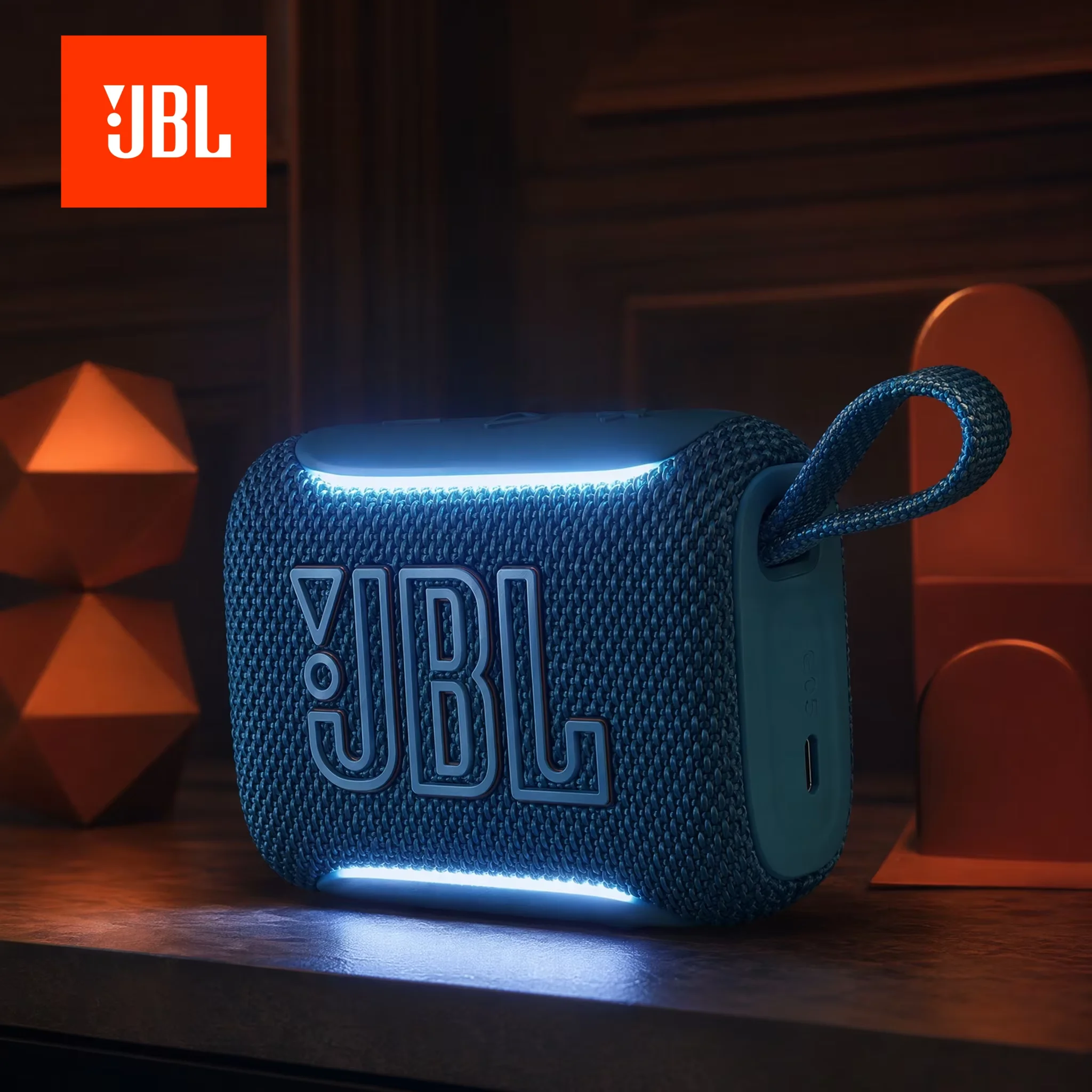 Фото Аудиосистема JBL GO 5 для бизнеса: компактный настольный динамик для офисных совещаний с функцией усиления голоса и изысканным дизайном №2