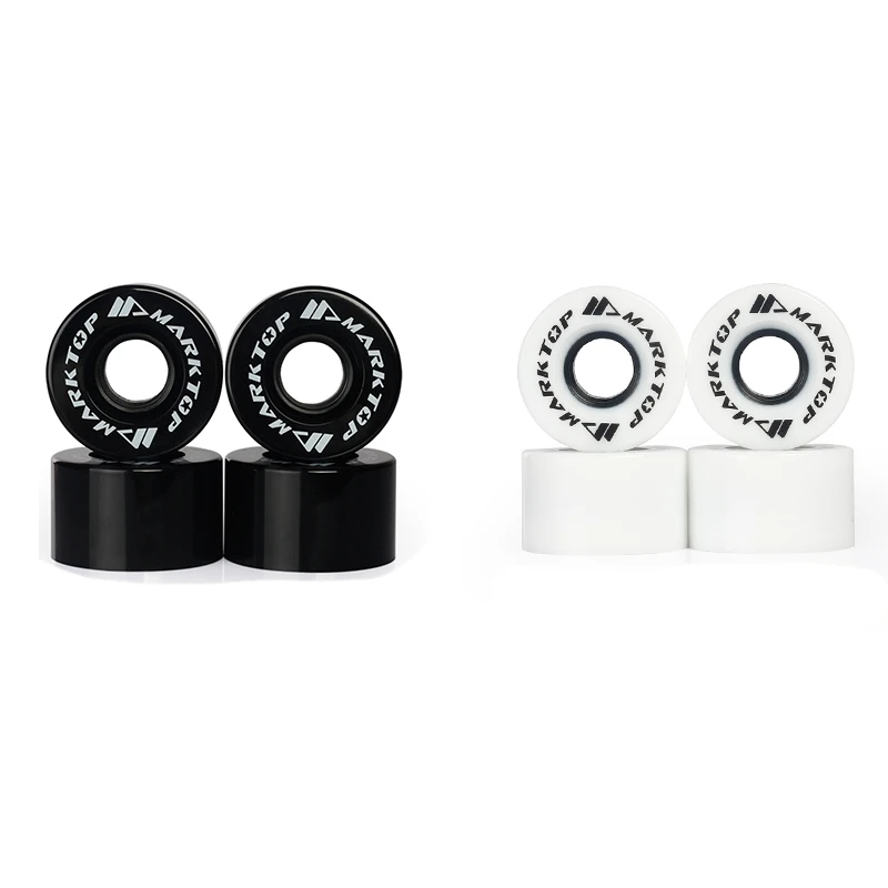 4 шт./комплект скейтборд из ПУ кожи 55 х32 мм