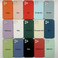 for iphone 7 6 6s 8 plus case luxury original liquid silicone soft cover for iphone 11 12 pro x xr xs max shockproof phone case