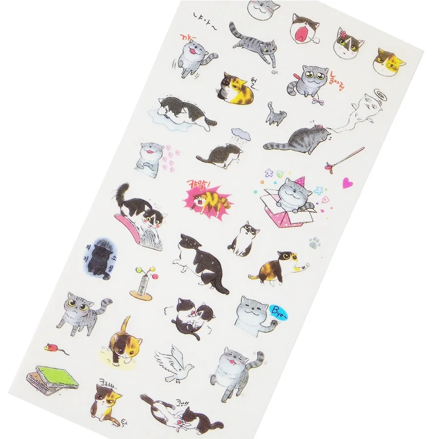 6 листов/партия прозрачные наклейки из ПВХ | Дом и сад