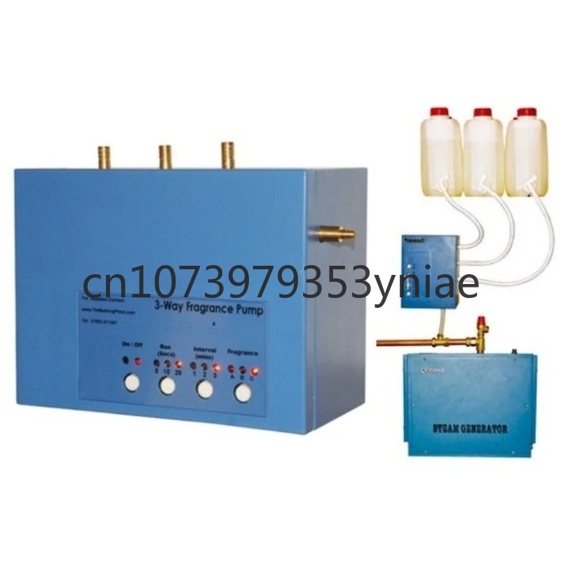 

3-way Fragrance Pump/aroma pump/aroma dispenser for wet steam sauna