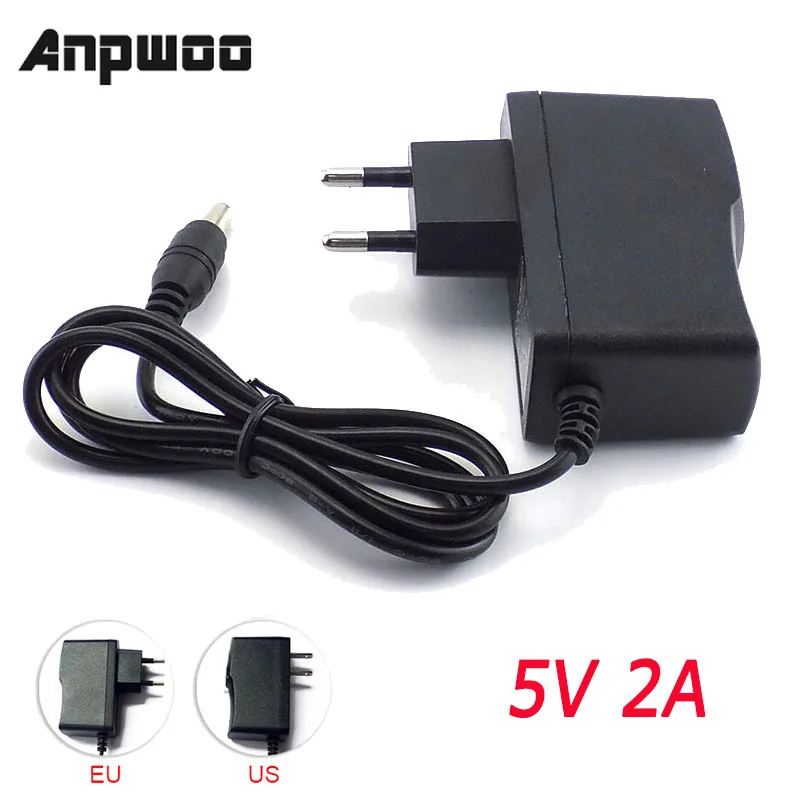 

Power Adapter AC to DC 100-240V Supply Charger adapter 5V 12V 9V 1A 2A 3A 0.5A US EU Plug 5.5mm x 2.5mm for CCTV LED Strip Lamp
