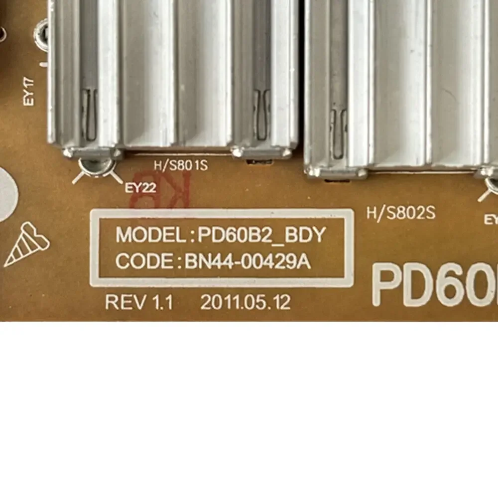 Плата питания BN44-00429A PD60B2-BDY для UA60D8000YJ UE60D8000 UN60D8000