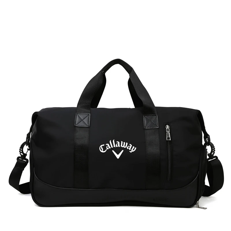 

Fashion Men Women Golf Bag Double-decker Wet and Dry Separation Shoulder Bag Large Capacity Ball Bag Waterproof Travel Bag