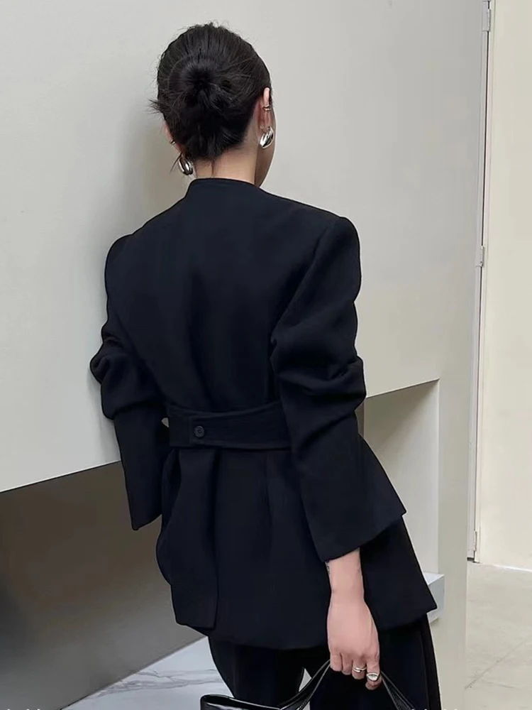 BZVW Повседневный комплект из двух предметов женский однотонный пиджак с
