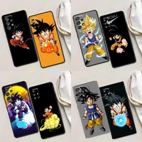 dragon ball z of son goku phone case for samsung a01 a02 a03s a11 a12 a21s a32 a41 a72 a52s 5g a91 a91s case soft silicone