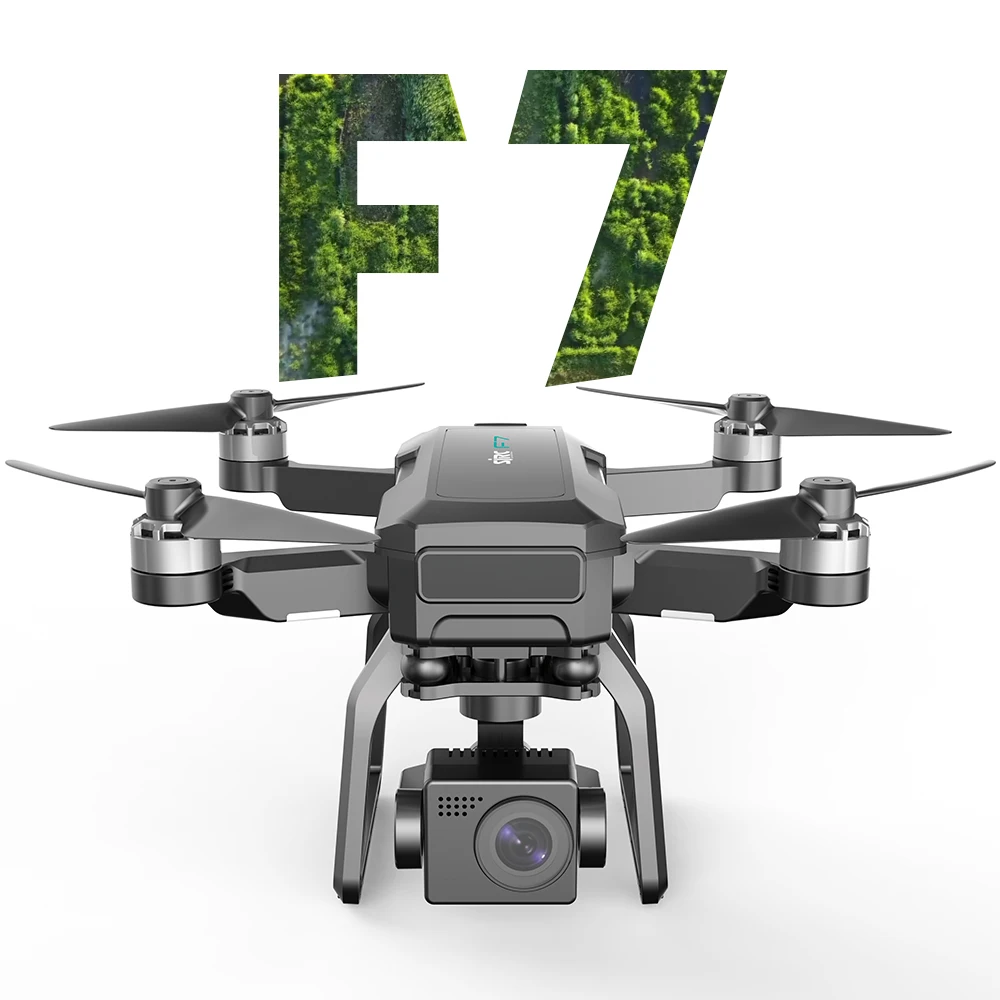 

SJRC F7 Pro 4K Camera Drone 3 Axis Gimbal Profesional 5G GPS Brushless Motor Quadcopter Max Flight Time is 25 Minutes RC Dron