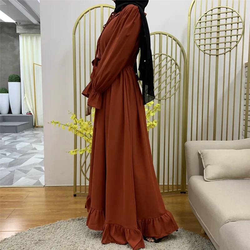 Abaya Turkey Dubai Muslim Fashion Hijab Dress Abayas For Women Islam Clothing Vestidos Kaftan Robe Musulman De Mode XL