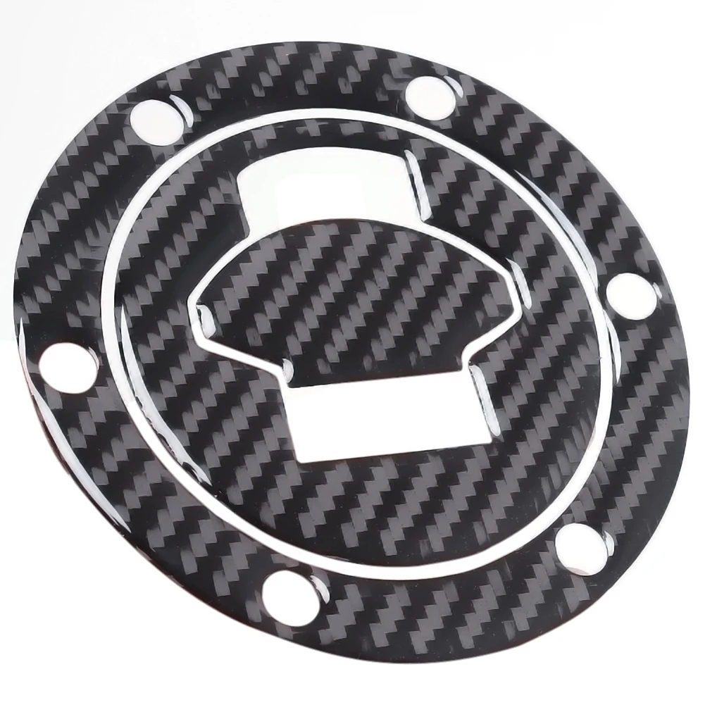 

Practical Useful Durable High Quality New Gas Tank Protector Sticker 1pcs Anti-Fade Black Carbon Fiber Prevent