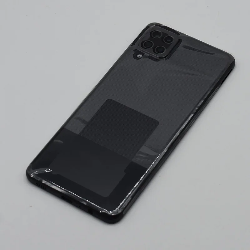 Задняя крышка батарейного отсека для Samsung Galaxy A12 A125 a125f детали ремонта заднего