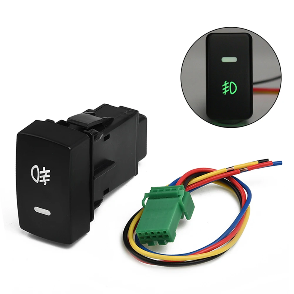 

Car Fog Light Switch Button with Wire 5-Pin Auto Accessories for Honda CIVIC CRV Automotive Interior Parts