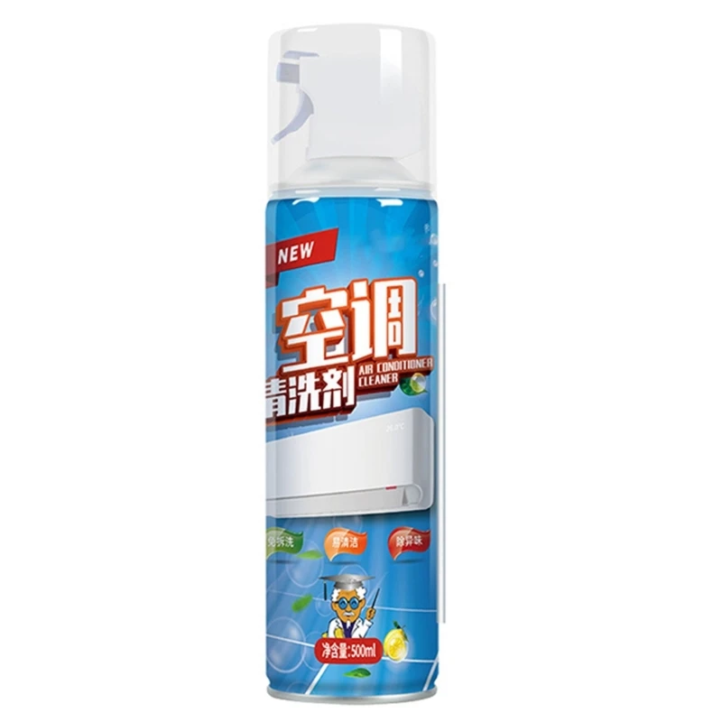 

K1MF Household Air Conditioner Cleaner No Washing Foaming Cleaning Agent Coil Detergent Clean Deodorizer Easy to Use