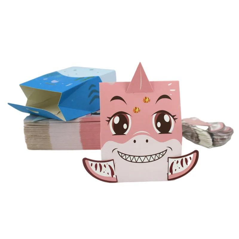 10 шт. Милая Акула Подарочная коробка конфет для новорожденных мальчиков и