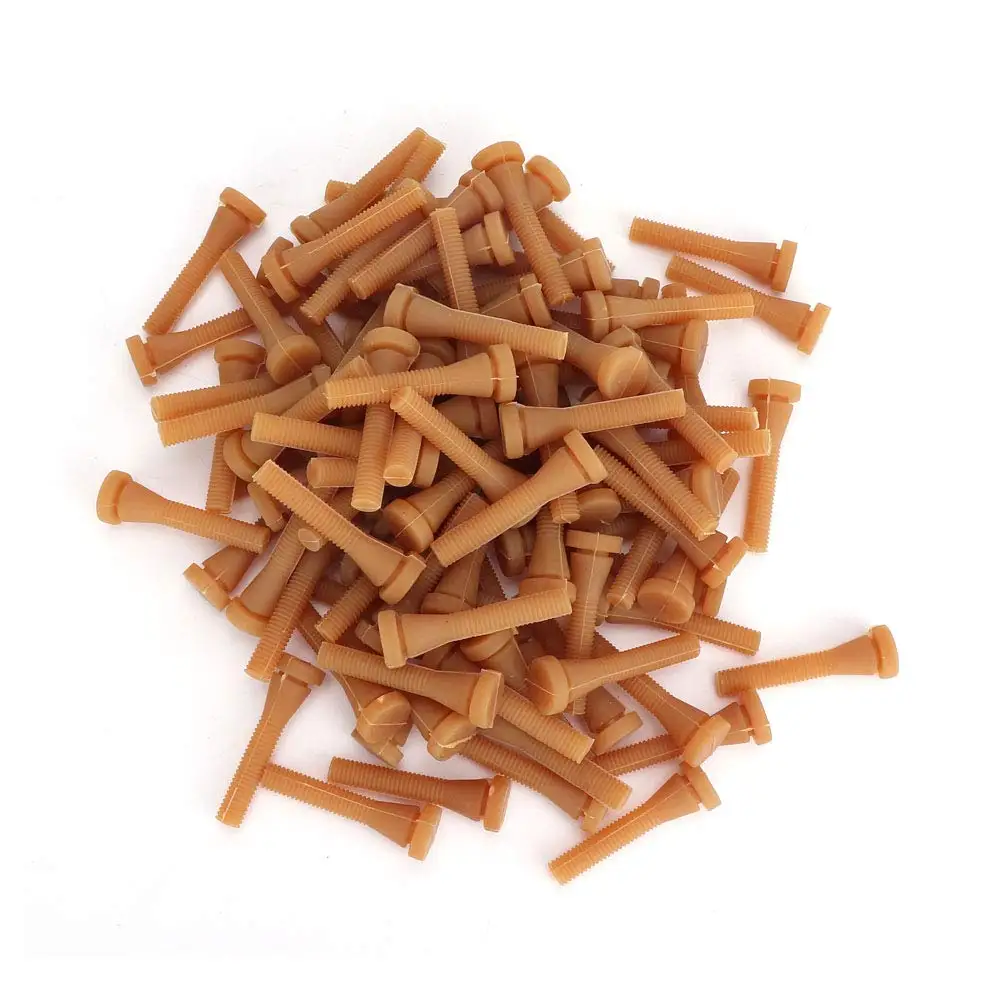 

100 шт., резиновые пальцы для выщипывания кур, 6 см