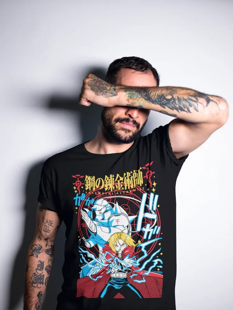 Elric цельная Металлическая Детская рубашка все размеры