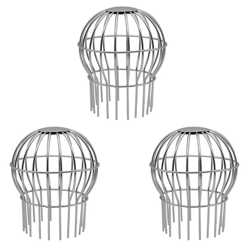 

Hot 3X Drain Outdoor Roof Anti - Blocking Line Cap Round Net Cover Drainage Floor Line Leak Gutter Guard Filter-75
