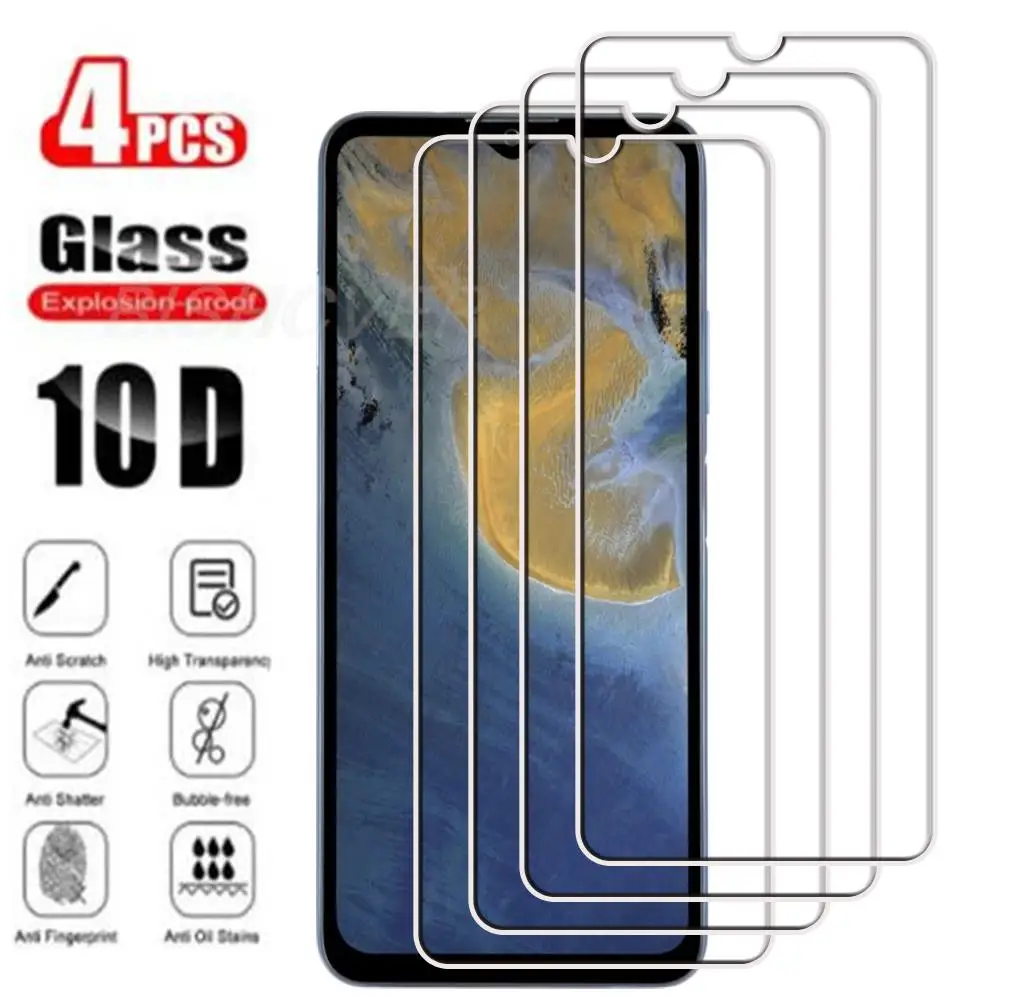 

4Pcs Tempered Glass For ZTE Blade A71 6.52" BladeA71 A 71 Screen Protector Protective Glass Film 9H