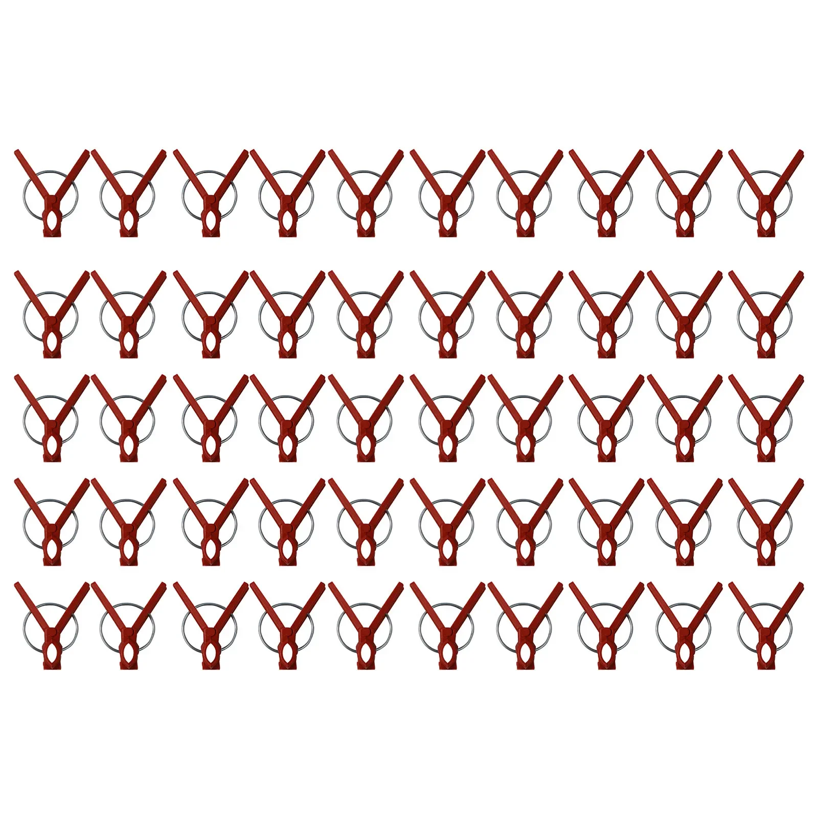 

Пластиковые зажимы для прививки растений 50 шт