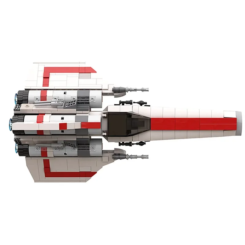 Galacticas Battlestars Viperals MKII Building Block Set Space Fighter Brick High-Tech Aircraft Model Toy for Kids Gift