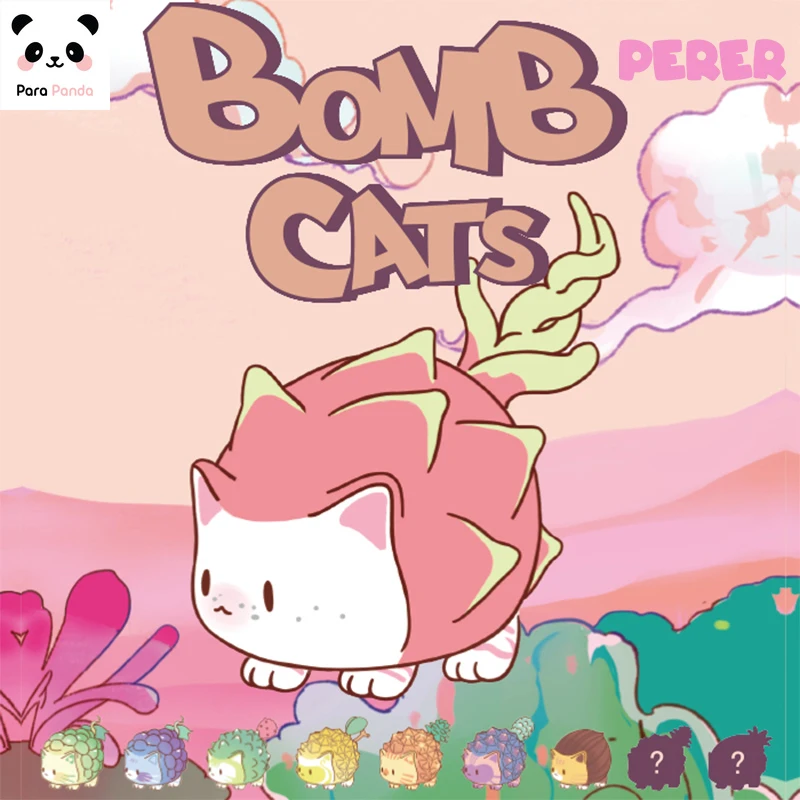 

BOMB CATS Blind Box Suprise Lucky Bag mystery box Collectible Figure Artist Design Toys Gift Animal Doll Room Desk Decoration