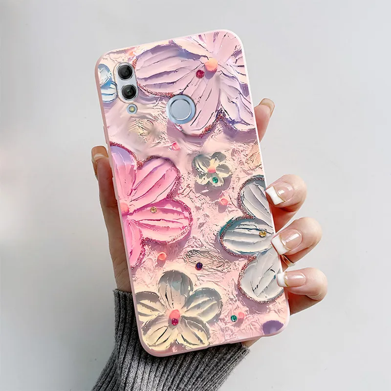 Для Honor 10 Lite чехол 10i Противоударная Обложка HRY-LX1T Cute HRY-LX2 Мягкий силиконовый для