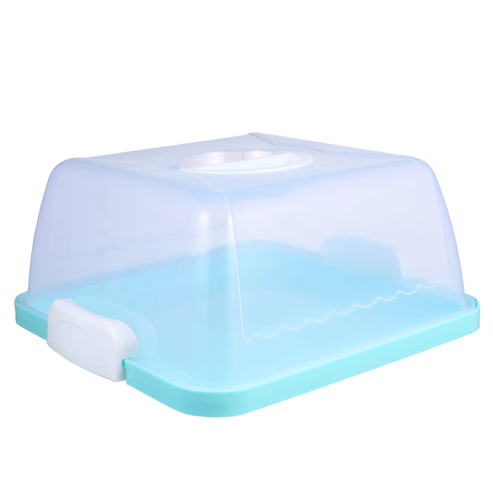 

Cake Box Carrier Boxes Holder Storage Clear Container Portable Keeper Cupcake Muffin Packaging Transparent Bakery Saver Birthday