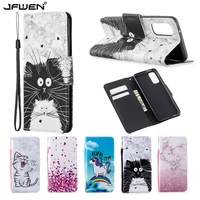 cartoon leather wallet flip phone cases for samsung galaxy s22 s21 s20 fe note 20 ultra 10 s8 s9 s10 plus s10e case cover