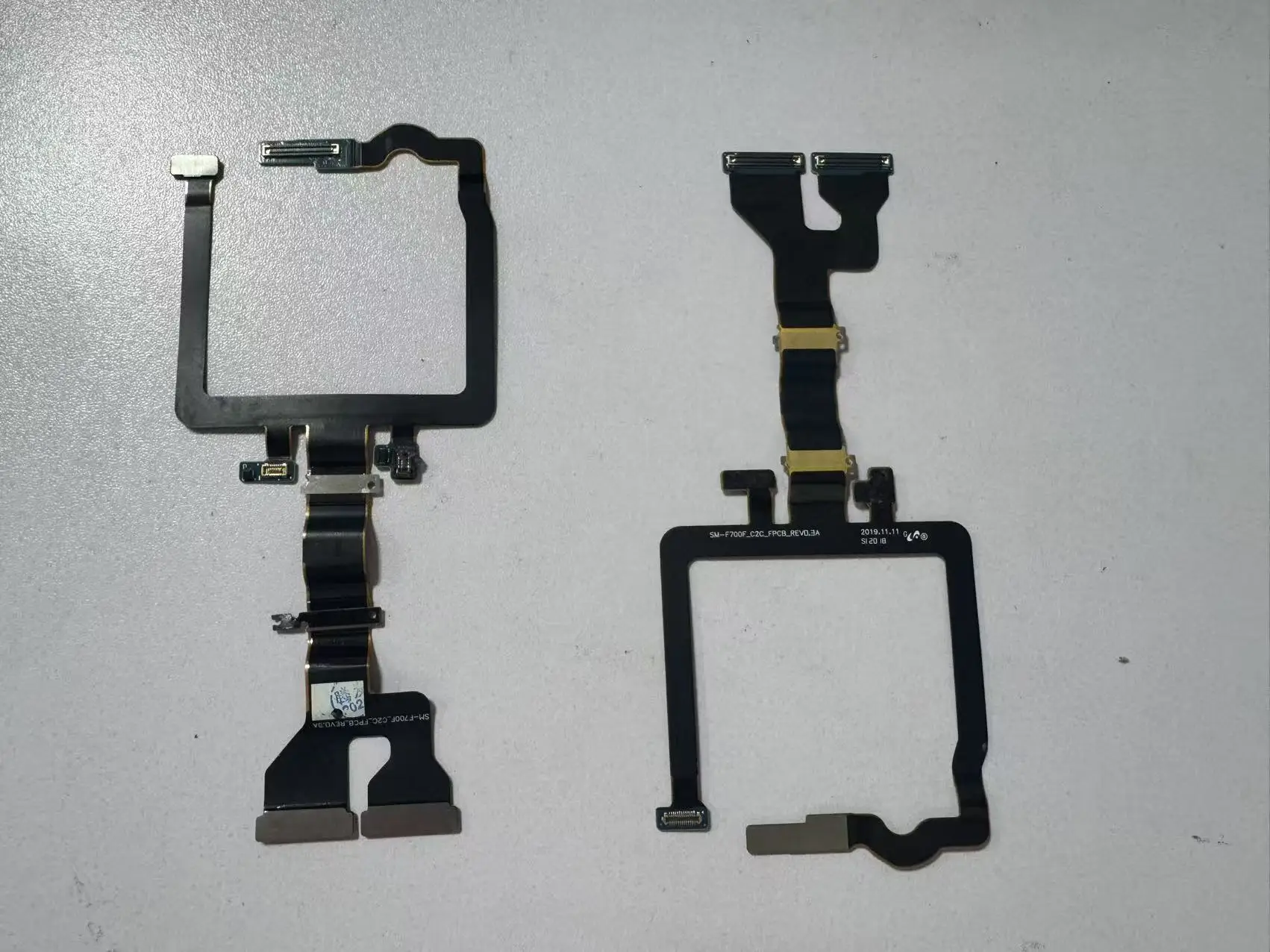 Фото Для Samsung Z Flip 2 3 4 5 6 F741 F700 F711 F721 F731 F707 Flip4: Гибкий шлейф разъема материнской платы, гибкий шлейф LCD-дисплея, гибкий шлейф оси вращения №1