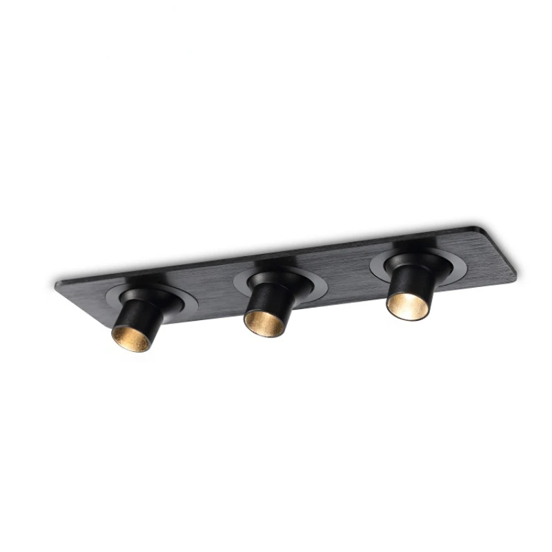 

Recessed mounted Black showcase led jewellery light /led cabinet light