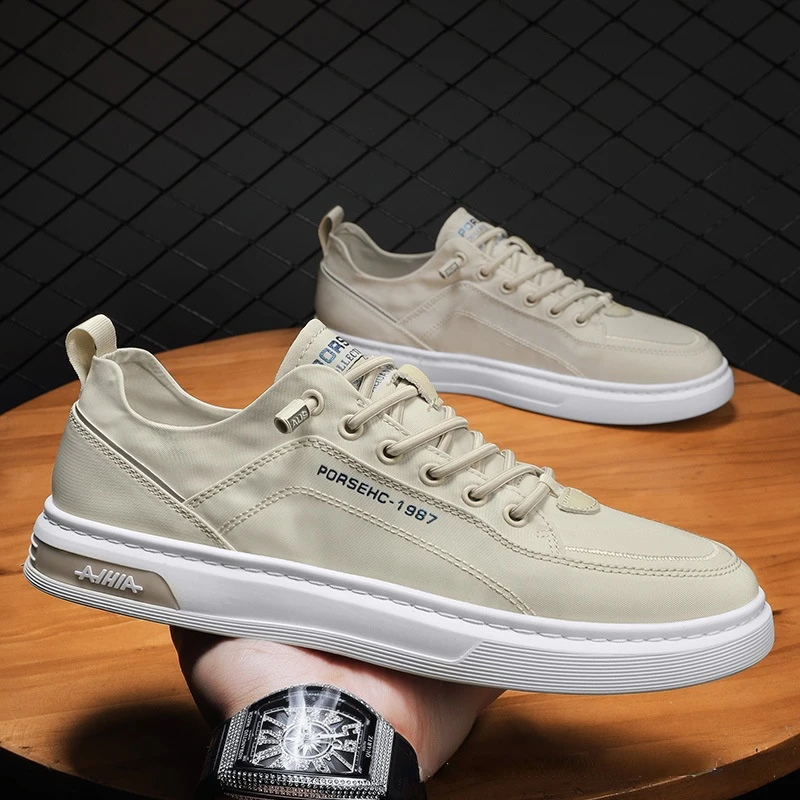 

Canvas Casual Shoes for Men 2022 New Comfortable Men's Breathable Walking Shoes Summer Mesh Zapatillas Hombre Sapatos Masculino