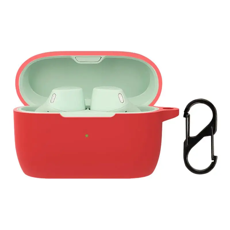 

Dust-proof Silicone Protective Cover Anti-fall Earphone Case For Elite 4 Active With Anti-Lost Hook Earphone Accessories