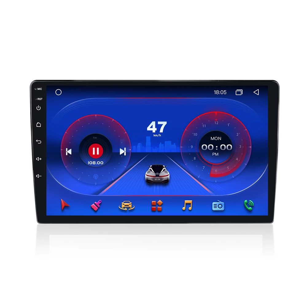 

9-дюймовый Android 10 2 + 32G радио 3D вид с птицы 4-сторонняя Автомобильная камера 360 градусов птичий глаз Грузовик Автобус камера