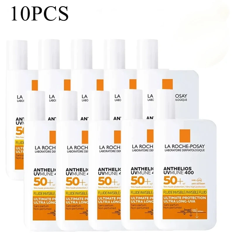 

10pcs LA ROCHE-POSAY Face Sunscreen Ultra SPF50 Body Sunscreen Anthelios Anti-Shine Invisible Fluid Anti-Imperfection