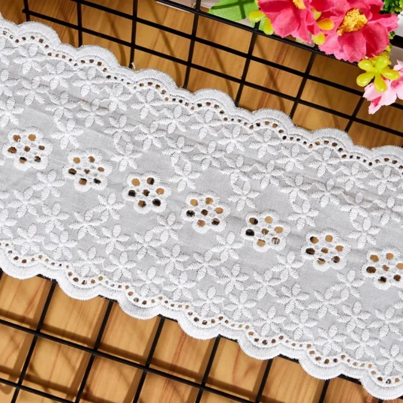 10 5 см в ширину 100% хлопок цветная ткань вышивка французское кружево аксессуары