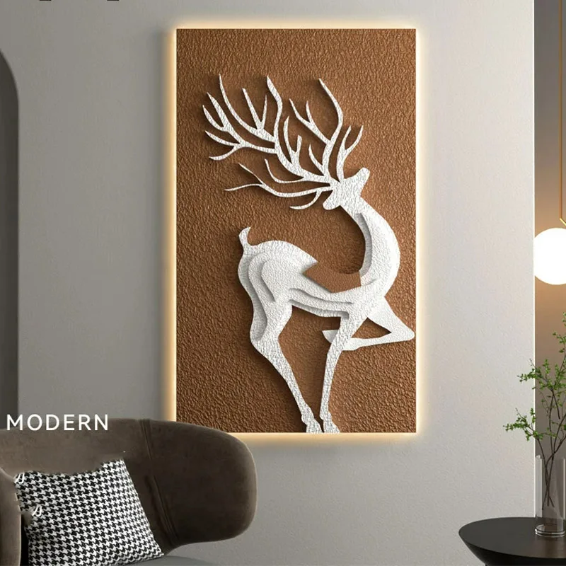 Светодиодная настенная лампа из песчаника