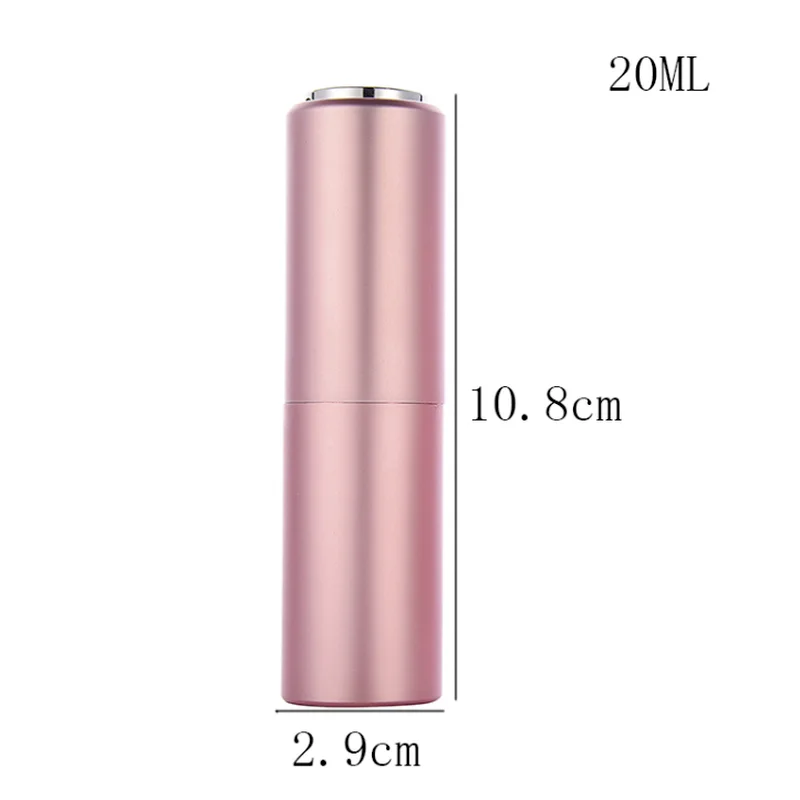 Mini Portable New Spray Pump Bottle Rechargeable Scent Container Cosmetics with Atomizer Perfume Empty Travel 20ml | Красота и