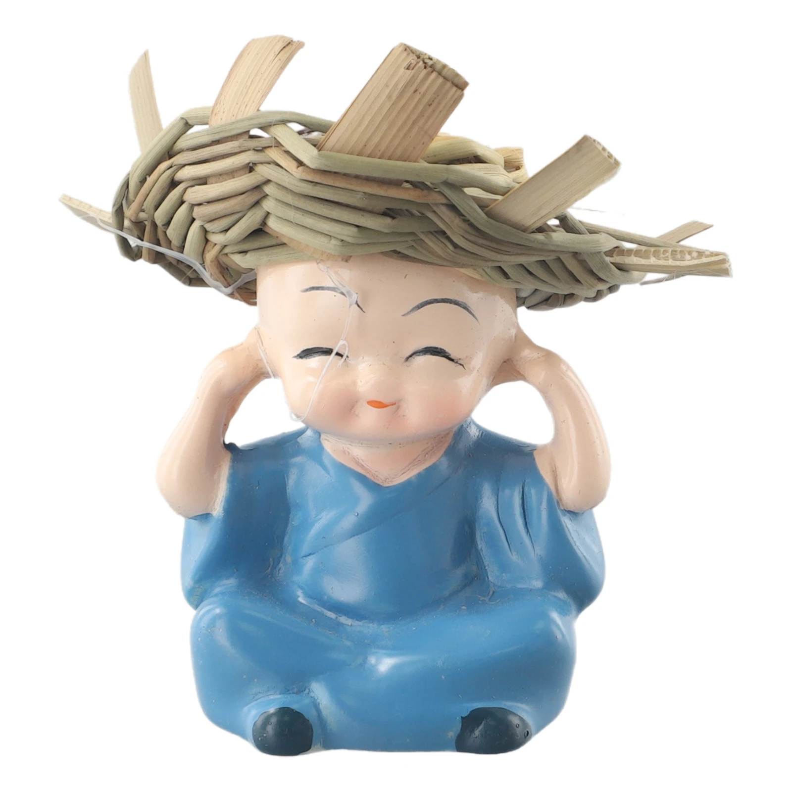 

4Pcs Lovely Llittle Monk Car Decoration Resin Crafts Little Cute Four Small Monks Children Gift Home Desktop Decor