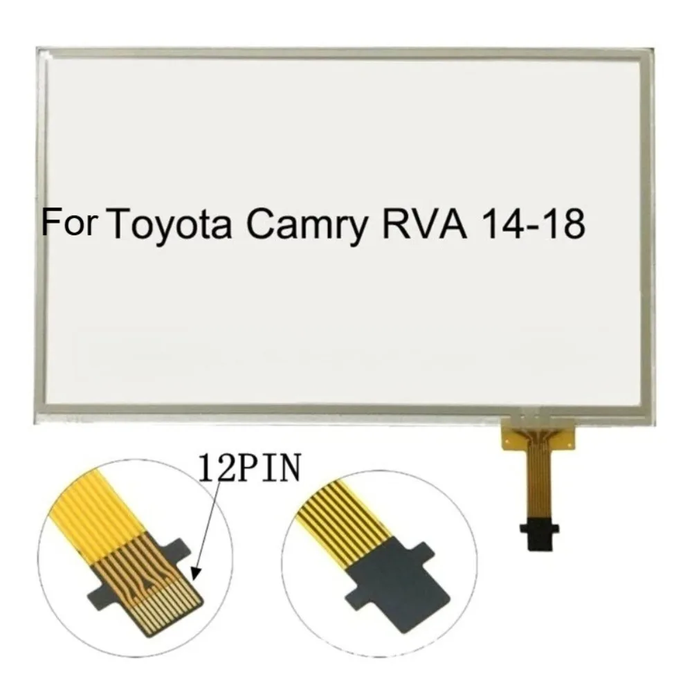 C070VTN01.0 7-дюймовый цифровой сенсорный экран приборной панели для Toyota Camry RAV4 2014-2018, стеклянная сенсорная панель-дигитайзер (art.: 3920d96eb0ccc) - 3920d96eb0ccc