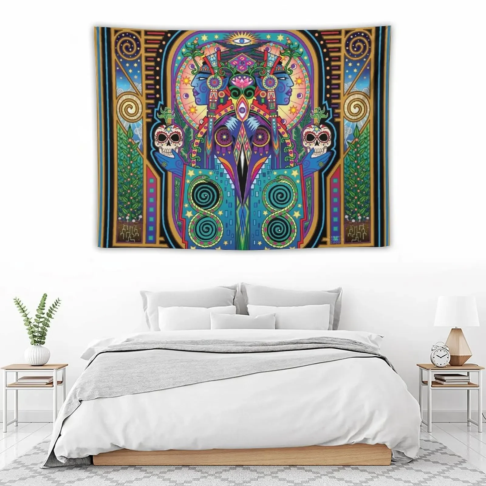 Красивый декоративный гобелен Chel для комнатных вещей настенные фрески украшения