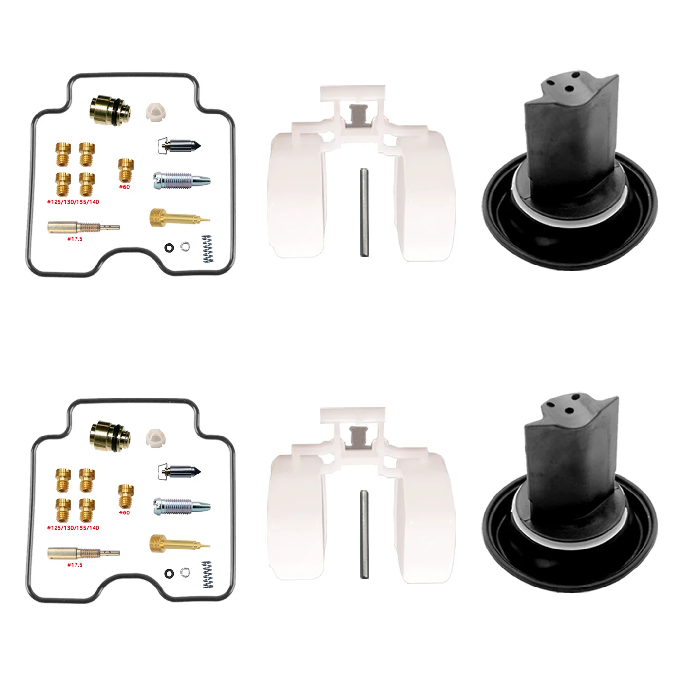 Набор для Ремонта Карбюратора Suzuki GS-F 500 GS500F HK/HL 2004-2011 с поплавком и диафрагмой