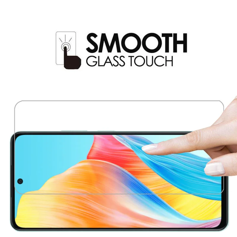 Закаленное стекло для oppo a58 чехол телефона on oppoa58 4g 5g a 58 58a a584g задняя крышка 360