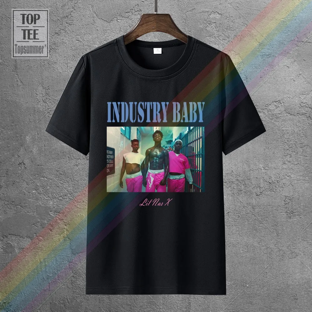 

Lil Nas X - INDUSTRY Детские футболки ретро готические футболки эмо панк модная Толстовка ужас футболка хиппи гот футболка
