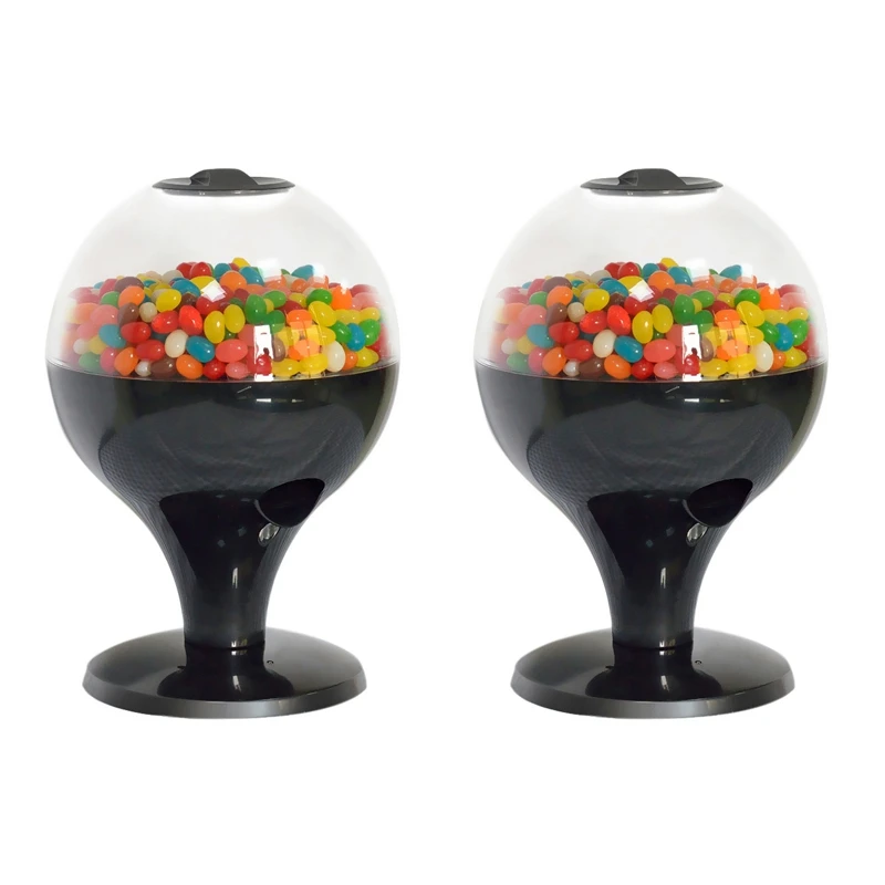 

2X Wedding Candy Dispenser Automatic Sensor ABS Vintage Gumball Mini Bubble Gum Candy Machine , Kids Lovely Gift