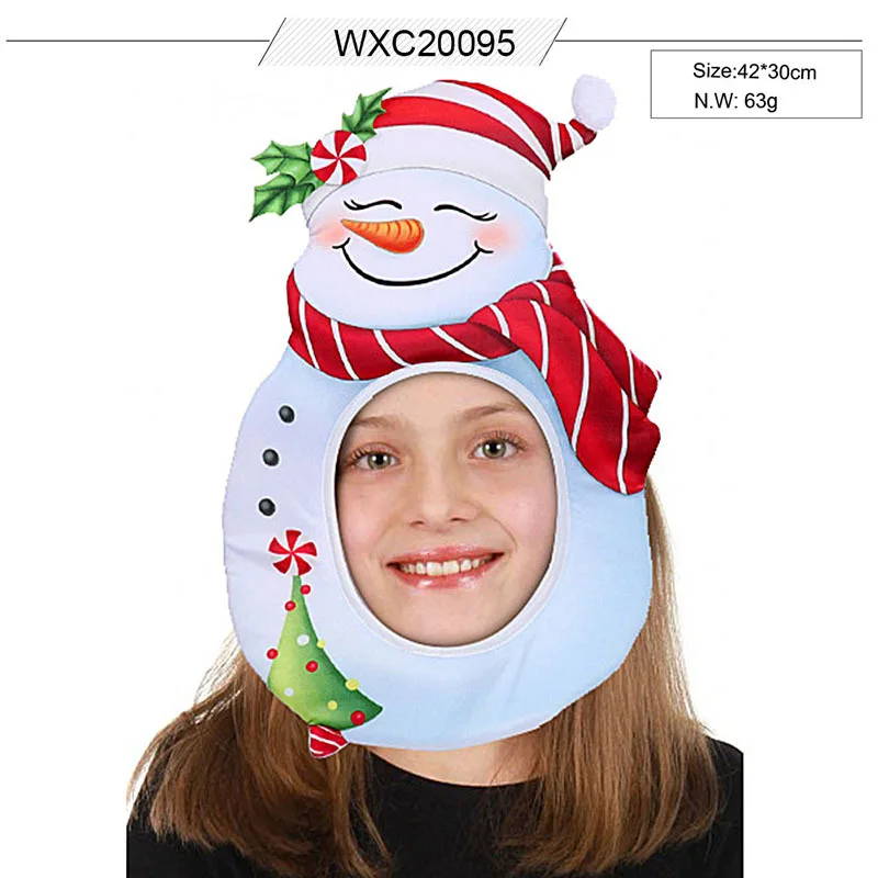 

Cosplay Holiday Party Prom performance props head set Christmas hat