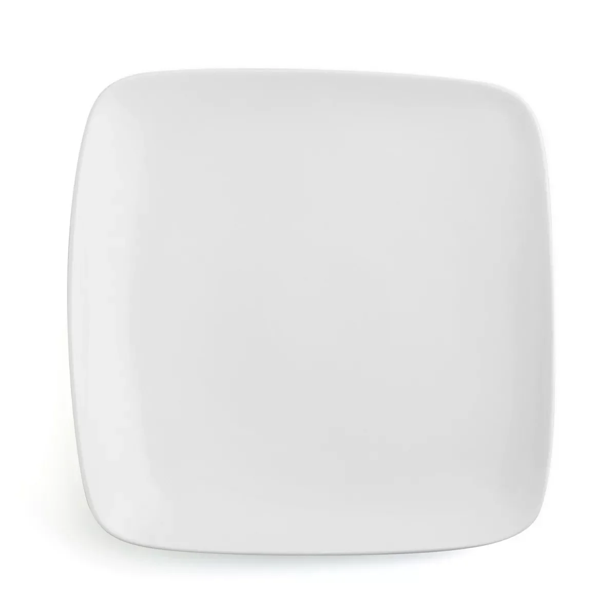 

Flat plate Ariane Ceramic White