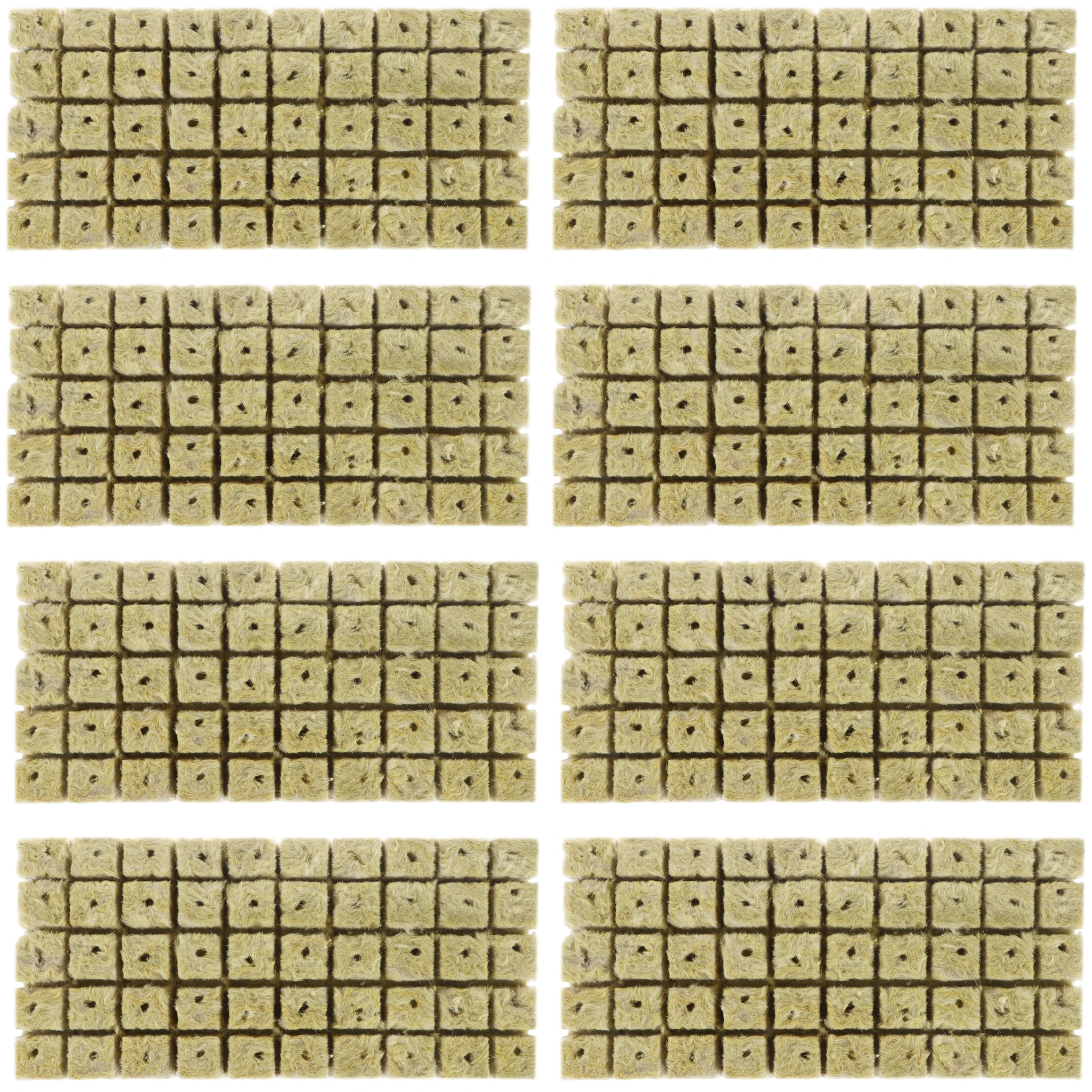 

400Pcs 1inch Cubes r Hydroponic, Grow Cubes Plugs r Seed Soilless Cultivation Hydroponics,