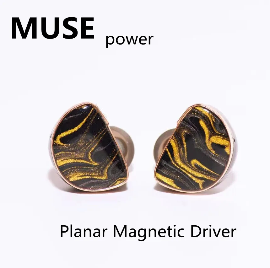

MUSE HIFI POWER 14.5mm Planar Magnetic Driver IEMs Hi-Fi Monitor Audiophile Earphones 0.78 2Pin Timeless S12 ETERNAL KATO Canon