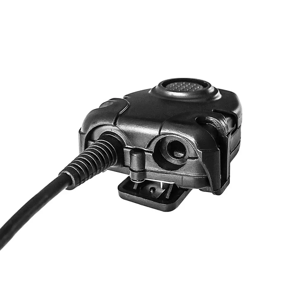 U94 6 Pin PTT Tactical Headset Adapter for AN/PRC152 PRC148 Dummy Case Airsoft Sports Headset PTT