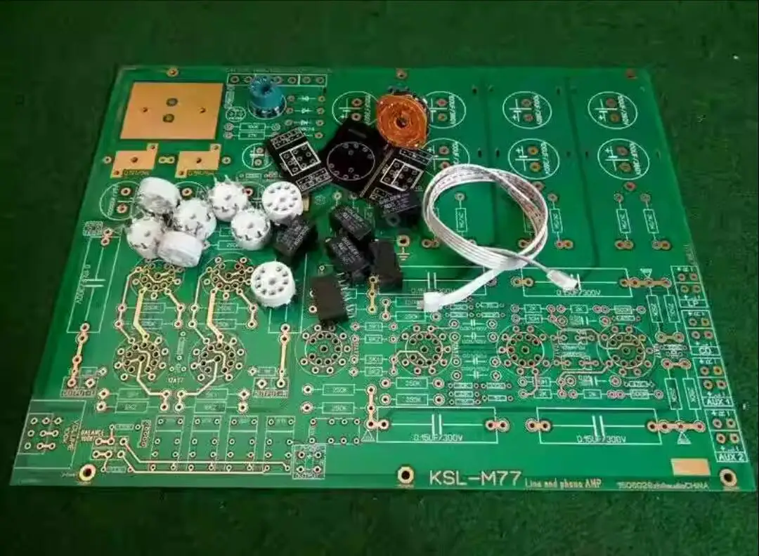 

M77 DIY PCB Предварительный усилитель пустые платы DIY наборы